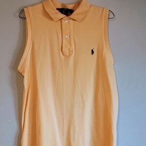 Sleeveless Polo Top in Light 💛